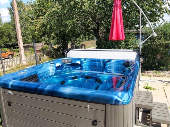 Belle Quercynoise Piscine Jacuzzi Partages Villa Septfonds Luaran gambar